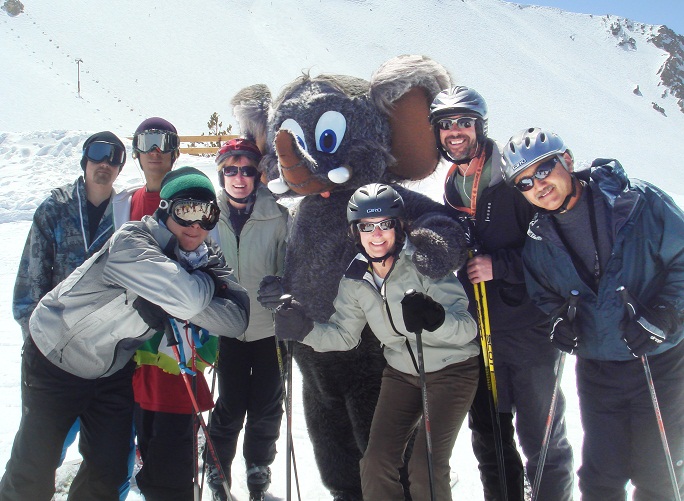 Fun with Wooly on Mammoth Mountain